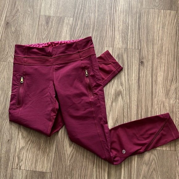 LULULEMON Maroon Leggings - Picture 9 of 17
